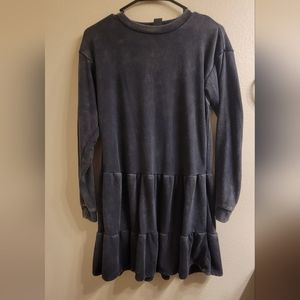 Oversized sweatshirt dress